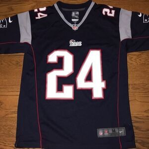 Nike x sacai Boys' Multicolor NFL New England Patriots Revis Jersey Size Medium